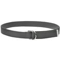 thumbnail image 5 of Falari Canvas Web Belt Metal Double D Ring Buckle for Men Women Casual Cloth Military Style Belt 1 1/2" Wide Dark Grey XL, 5 of 7