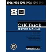Detroit Iron OEM 1996 Chevrolet & GMC C/K Truck Service Manual 2 Book Set