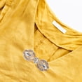 thumbnail image 3 of Elegant Rhinestone Shawl Clip with Durable Zinc Alloy Construction Golden Color for Decoration Use, 3 of 9