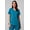 Caribbean Blue, variant on Women's Method Scrub Top, 2-Pocket V-Neck - MotionTech Fabric, 4-Way Stretch, Wrinkle-Resist, Anti-Shrink, Semi-Slim Fit (Sizes Vary)