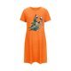 thumbnail image 2 of Camisón corto de talla grande para mujer, camisón de manga corta con estampado de pecho a la moda, camisón para mujer, 2 of 5
