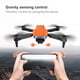 thumbnail image 1 of Cuadricóptero Rc Drones FPV con carga USB de avión para niños y niñas (naranja, 2 baterías, 2 cámaras), 1 of 9