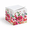 Bright Floral, variant on Black and White Floral 2.75 Inch Square Sticky Note Cube, 600 Sheet Memo Block