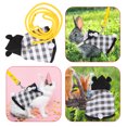 thumbnail image 4 of Miangastore 1 Set Rabbit Garment Bunny Harness Kit Rabbit Costume leash Rabbit Leash Clothes, 4 of 8