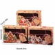 thumbnail image 3 of Juego de 9 Cajas de Regalo de Papel Kraft con Ventana de Pvc | Cajas de Dulces Navideños de Jengibre Beige de 15 X 22 X 7 Cm | Cajas Reciclables para Guardar Joyas con Tapa de Cinta y Etiquetas Colga, 3 of 6