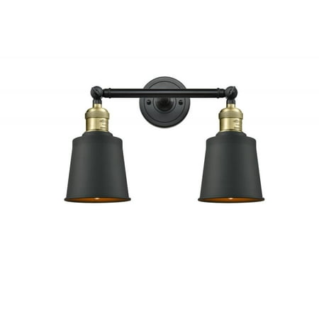 

Innovations Lighting 208 Addison Addison 2 Light 16 Wide Vanity Light - Black