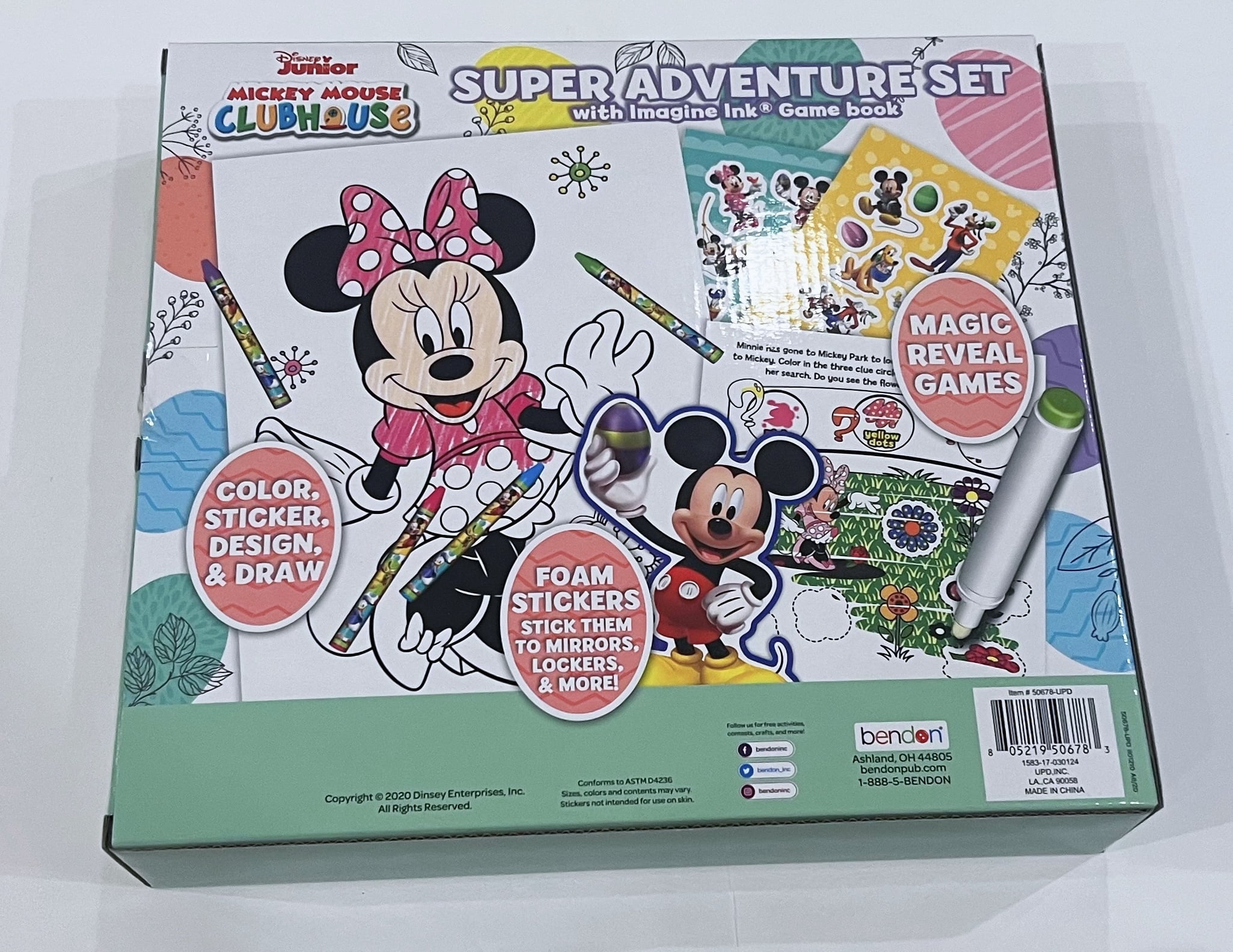 Disney Junior Mickey Super Adventure Set - Marker, Game book
