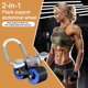 thumbnail image 5 of 2 en 1 Abdomen Roller Mute con almohadilla para arrodillarse Color aleatorio para equipo de entrenamiento Hugtrwg Para Estrenar, 5 of 7