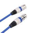 thumbnail image 1 of Cable de audio XLR de 3 pines macho a hembra M/F Shield para amplificador mezclador de micrófono, 1 of 9