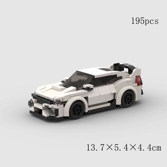 MOC Speed Champions Super Race Car F1 Great Vehicle Racing Model Building Blocks Bricks Sports Kits Sets City Technique Kids Toy