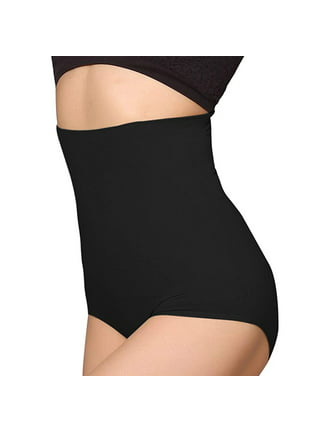 POP CLOSETS Tummy Control Shapewear Panties for Women Lace Shaping  Underwear High Waist Slimming Seamless Body Shaper Briefs