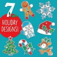 thumbnail image 3 of Creativity for Kids Holiday Easy Sparkle Window Art: 7 Designs, Christmas Crafts for Kids, 3 of 6