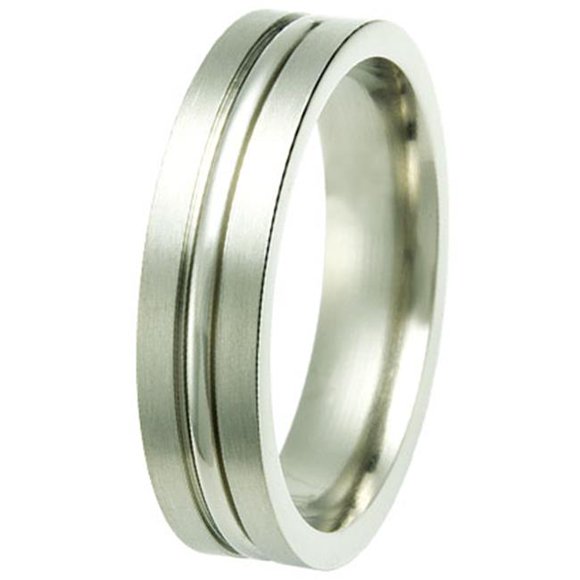 Titanium Band Ring Size - 10