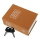 thumbnail image 5 of Alcancía con forma de libro, estilo vintage, con forma de cerdito, para guardar monedas, caja fuerte con cerradura, 5 of 7