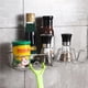 thumbnail image 5 of Estante De Ducha Con Adhesivo Instalación Sin Orificios Estante De Ducha Gran Capacidad De Carga Soporte De Almacenamiento De Ducha Conveniente Para Usar En El Baño Yuarrent HA017031-00, 5 of 7