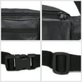 thumbnail image 5 of Leatherboss Genuine Leather Jumbo Fanny Pack with 2 Side Pockets, 5 of 10