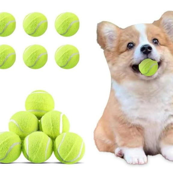 Factory Outlet WookYumy Same Model 12 Pack Mini Tennis Balls for Pet Playing Fecth, 2 inch Dog Training Tennis Balls for Small Size Dogs, Interactive Dog Playing Balls Fits 2 inch Dog Ball Launchers