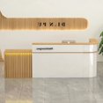 thumbnail image 4 of Club Service Reception Desks Office Cashier Hospital Restaurant Corner Reception Desks European Bureau Meuble Modern Furniture My Lux Decor Round, 4 of 8