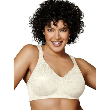 

Playtex 18 Hour Ultimate Lift & Support Wirefree Bra Mother of Pearl 42C Women s