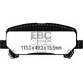thumbnail image 2 of EBC Brakes Yellowstuff 4000 Series Street and Track Brake Pad Set Fits select: 2015-2022 CHEVROLET COLORADO, 2015-2022 GMC CANYON, 2 of 2