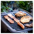 CintBllTer Heavy Duty PreSeasoned Cast Iron Portable Grill, 14"x12