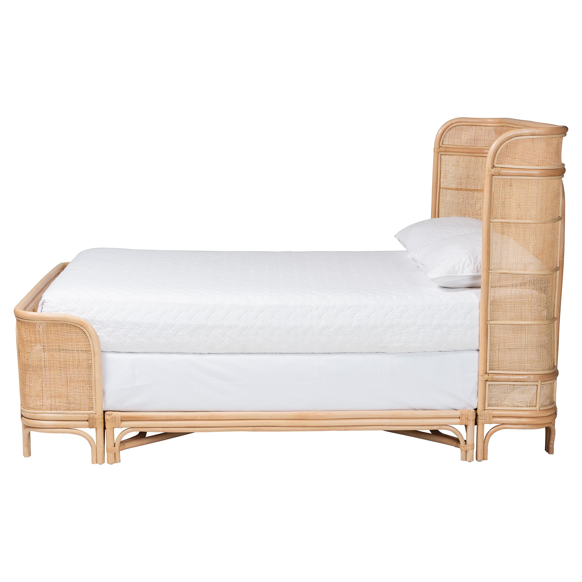 bali & pari pari Boho Bed, Queen, Natural