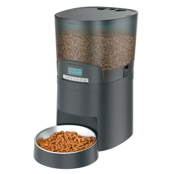 Cat Feeder, HoneyGuaridan 4.5L Automatic Pet Feeder for Dogs Food