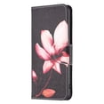 thumbnail image 6 of iPhone 14 Pro Max Case Cute Embossed Pattern Premium Leather Wallet Cover Flip Stand Credit Card Slots Pocket Holder Magnetic Closure Folio Case for iPhone 14 Pro Max, Lotus, 6 of 8