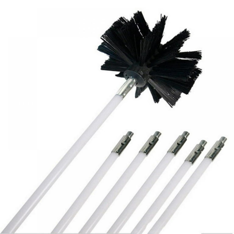 DOITOOL Dryer Vent Cleaning Brush Refrigerator Condenser Coil Brush Auger  Lint Remover Dryer Vent Cleaner