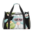 thumbnail image 1 of Fotbe Summer Gnome,Cute Gnome Bolsa de Viaje con Estampado, Bolsa de Fin de Semana para Mujer con Compartimento para Zapatos, Bolsa de Gimnasio con Bolsillo Húmedo, 1 of 7