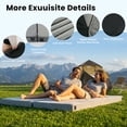 thumbnail image 4 of Waterproof Portable Rollaway Mattress – Thick Floor Sleeping Pad with Removable Travel Bag. Memory Foam & Microfiber. Ideal for Car, Truck, Tent,Indoor & Outdoor Use. Multiple Sizes &Colors Available, 4 of 8