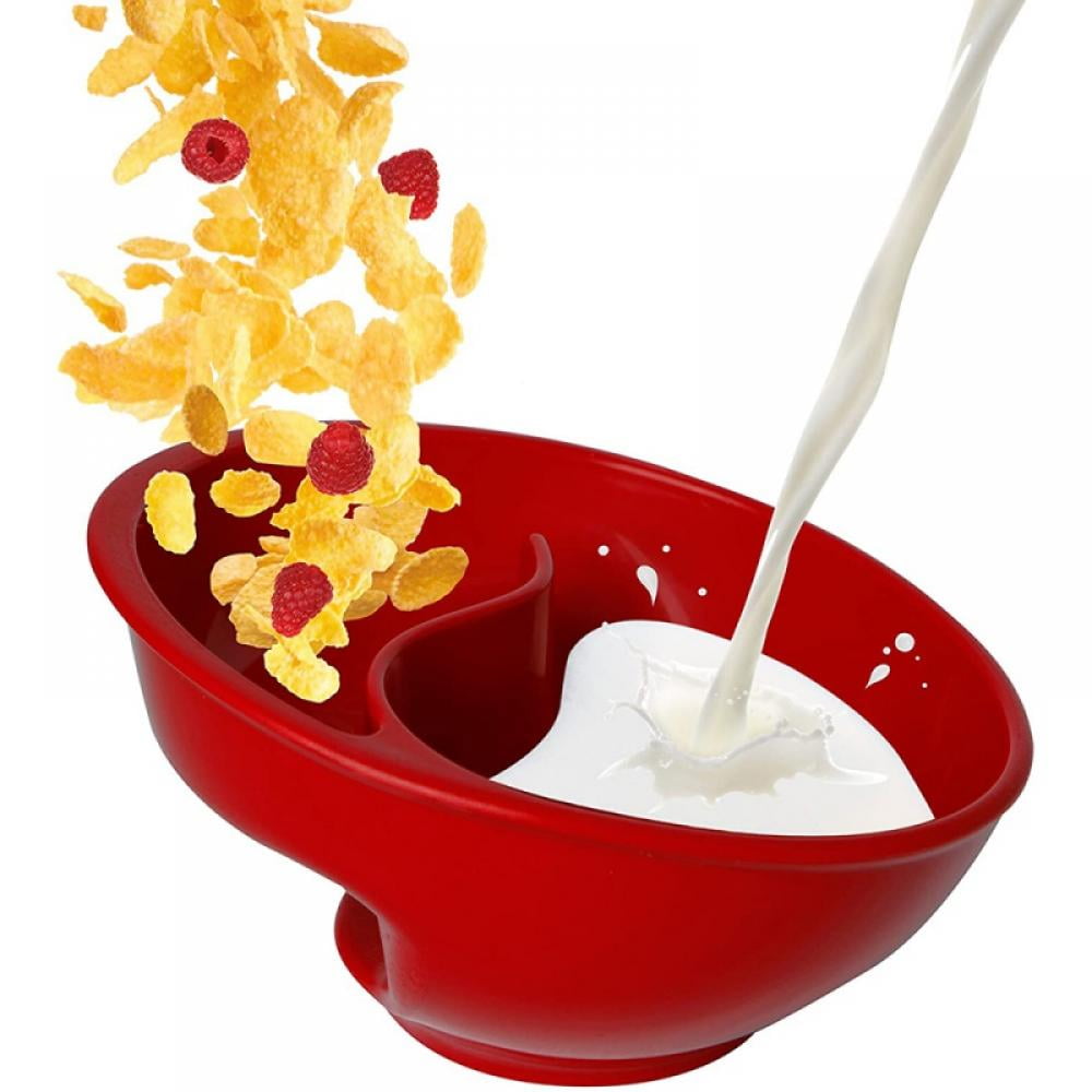 The Original Never Soggy Creative Bowl Cereal Bowl With The Spiral Slide Design 