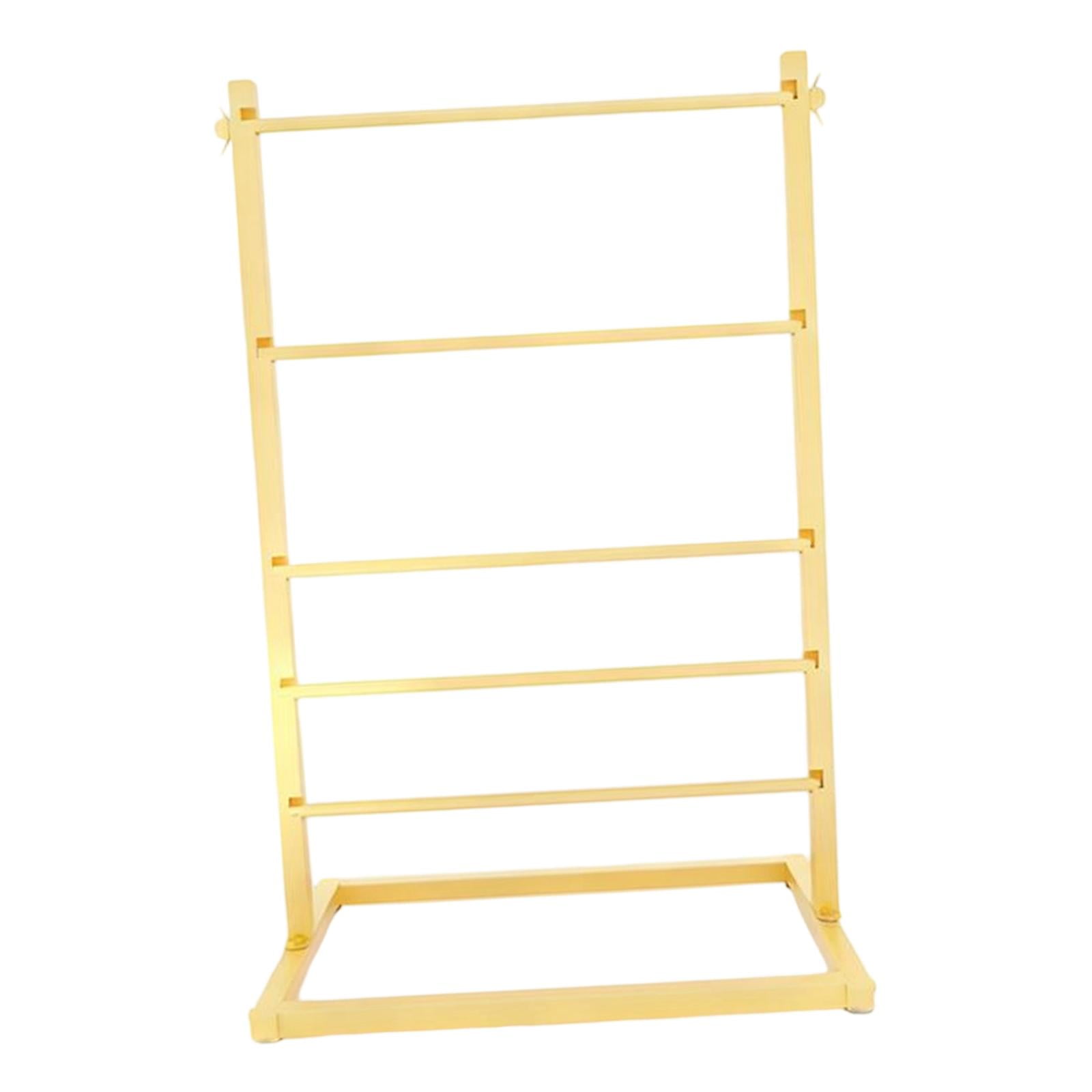 Ribbon Organizer Yarn Storage Shelf Ribbon Display Shelf Ribbon Rack Large Metal Construction for Sewing Thread Holder