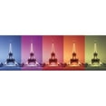 thumbnail image 3 of Frank, Assaf 14x7 Black Modern Framed Museum Art Print Titled - Paris Colors, 3 of 5