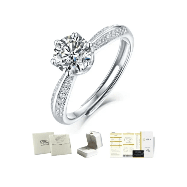 Anillo De Compromiso Xtellar 925 Plata