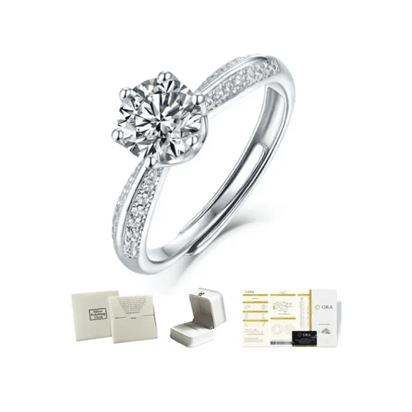 Anillo De Compromiso Xtellar 925 Plata