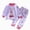 H154-Purple, variant on TOWED22 Toddler Kid Girl Clothes for Fall 2 Piece Long Sleeve Graphic Tee and Pants Set Outfits Clothing Adorable(Dark Blue,4-5 Y)