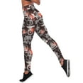 thumbnail image 2 of Liacowi Women's Tight Pants, Christmas Style Pattern Hip Lifting Trousers, 2 of 5