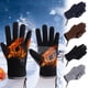 thumbnail image 1 of Guantes En El Infierno, Resistencia En El Viento, Compatible con Pantallas Táctiles, Forro de Terciopelo Comodo, Perfecto Correr, Andar En Bicicleta, Regalos de Navidad, Talla Única., 1 of 3