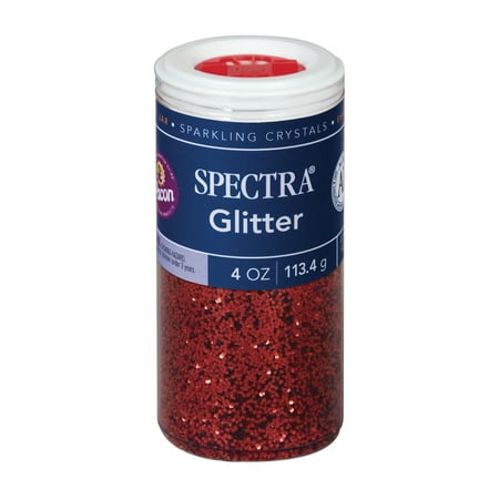 UPC: 0029444916401 | Pacon Spectra Glitter Sparkling Crystals 4 oz. Red