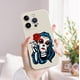 thumbnail image 2 of Funda flexible de TPU a prueba de golpes con estampado minimalista de dibujos animados para iPhone: ¡combinación perfecta de estilo y protección!, 2 of 4