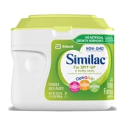Similac For Spit-Up Infant Formula With Iron, 22.5-oz Tub, Pack of 6