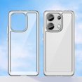 thumbnail image 3 of WANLONFENG MF Series for Xiaomi Redmi Note 13 4G Case TPU Acrylic Clear Phone Cover with Tempered Gl, 3 of 5