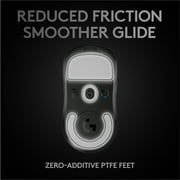Logitech G Pro X Superlight Wireless Gaming Mouse, Ultra-Lightweight, HERO 25K Sensor, Black
