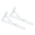 thumbnail image 2 of Pliant Support Triangulaire, 2pcs 2 Charnières Pliable Partition Étagère Support Charnière Pliable Efficacité Maximisée, 2 of 14