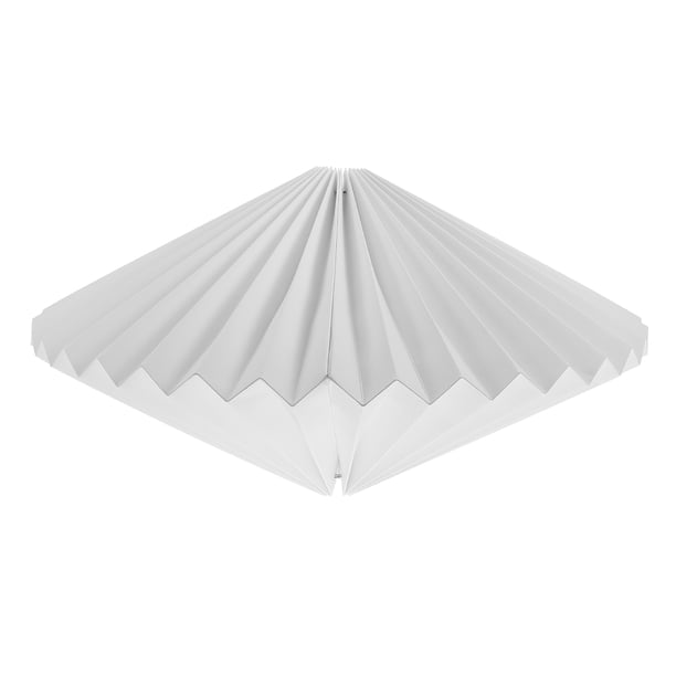 lámpara colgante moderna con diseño de origami plegable y creativa.