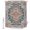 Beige Dark Blue Red Orange, variant on Shower Curtains for Bathroom, Colorful Boho Waterproof Fabric Shower Curtain, Ethnic Vintage Mexican Flowers Southwestern Decorative Bathroom Curtain for Bathtub, 72"x72", No Hooks Included