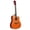 Brown, variant on Ktaxon 41 Inch Cutaway Acoustic Guitar for Beginners, Full Basswood Body with Complete Starter Kit, Sunset Color