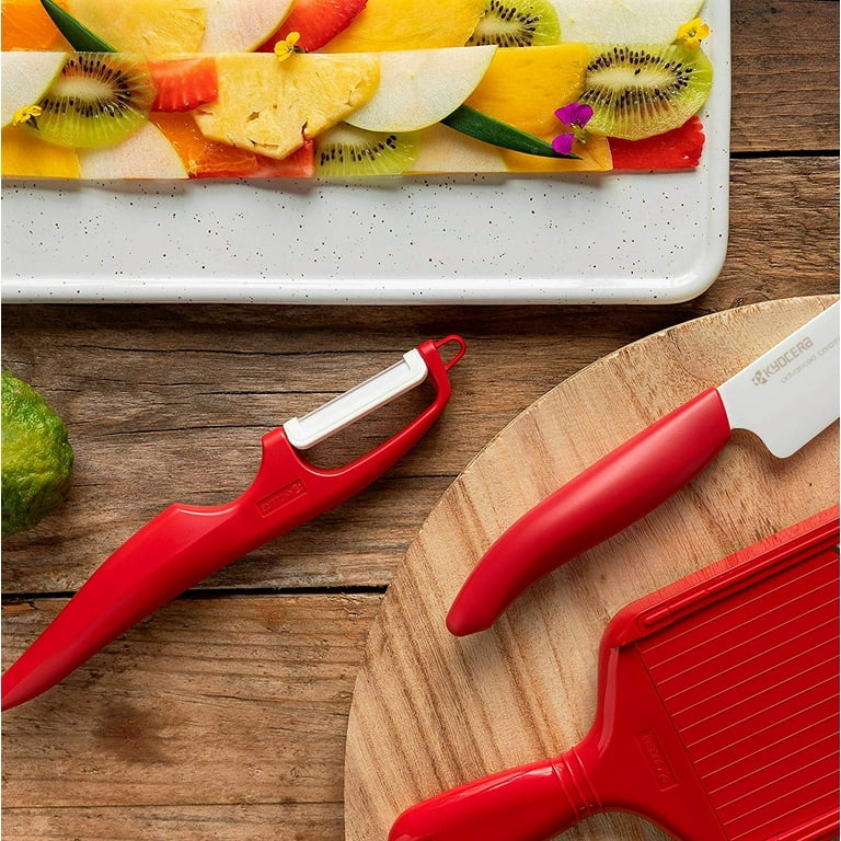 Kyocera 3” Paring w/ Double Edge Peeler Review - Product Review Cafe