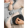 thumbnail image 4 of BabyBjorn Pocket Pouch for Infant Hip Seat Baby Carriers, Mesh, Black, 4 of 6